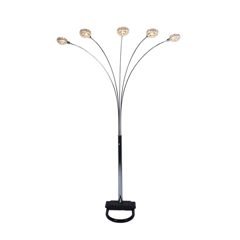 Crown Mark 4890F Half Moon Floor Lamp IMAGE 1