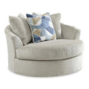 Benchcraft Maxon Place 3300421 Oversized Swivel Accent Chair IMAGE 1