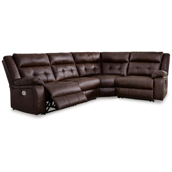 Signature Design by Ashley Punch Up 42702S5 4 pc Power Reclining Sectional IMAGE 1
