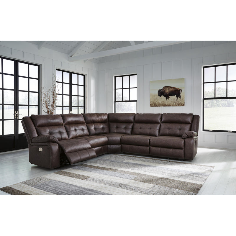 Signature Design by Ashley Punch Up 42702S7 5 pc Power Reclining Sectional IMAGE 3