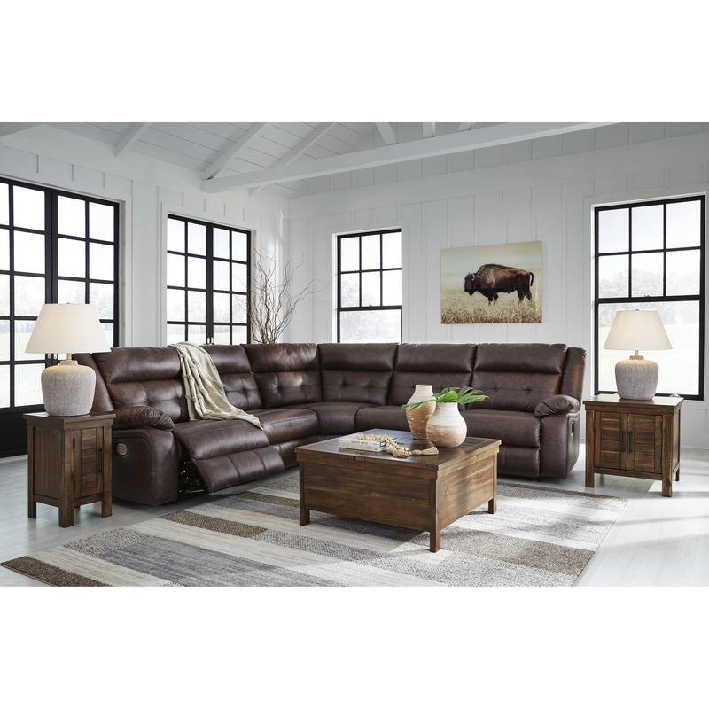 Signature Design by Ashley Punch Up 42702S7 5 pc Power Reclining Sectional IMAGE 4