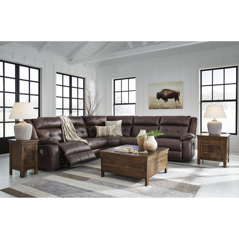 Signature Design by Ashley Punch Up 42702S7 5 pc Power Reclining Sectional IMAGE 5