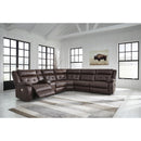Signature Design by Ashley Punch Up 42702S8 6 pc Power Reclining Sectional IMAGE 2