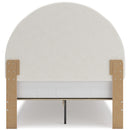 Signature Design by Ashley Wistenpine B1323B9 Full Upholstered Panel Bed IMAGE 4