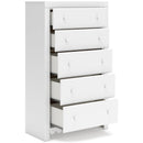 Signature Design by Ashley Mollviney B2540-46 Five Drawer Chest IMAGE 2