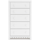 Signature Design by Ashley Mollviney B2540-46 Five Drawer Chest IMAGE 3