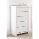 Signature Design by Ashley Mollviney B2540-46 Five Drawer Chest IMAGE 7