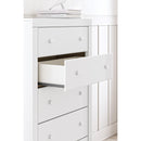 Signature Design by Ashley Mollviney B2540-46 Five Drawer Chest IMAGE 8