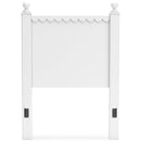 Signature Design by Ashley Mollviney B2540-53 Twin Panel Headboard IMAGE 2