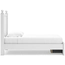 Signature Design by Ashley Mollviney B2540B6 Twin Panel Storage Bed IMAGE 4
