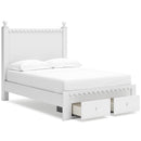 Signature Design by Ashley Mollviney B2540B7 Full Panel Storage Bed IMAGE 2