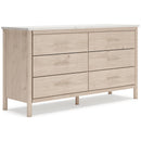 Signature Design by Ashley Cadmori B2615-231 Six Drawer Dresser IMAGE 1