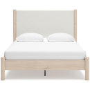 Signature Design by Ashley Cadmori B2615B4 Queen Upholstered Panel Bed IMAGE 2