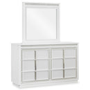 Signature Design by Ashley Chalanna B822B1 Dresser and Mirror IMAGE 1