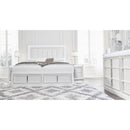 Signature Design by Ashley Chalanna B822B2 Queen Upholstered Storage Bed IMAGE 10