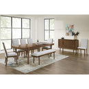 Signature Design by Ashley Lyncott D615-00 Large Upholstered Dining Room Bench IMAGE 5