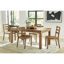 Signature Design by Ashley Dressonni D790-35 Rectangular Dining Room Butterfly Extension Table IMAGE 14