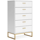 Signature Design by Ashley Socalle EB1867-245 Five Drawer Chest IMAGE 1