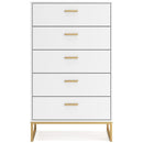 Signature Design by Ashley Socalle EB1867-245 Five Drawer Chest IMAGE 3