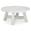 Signature Design by Ashley Jallison T727-8 Round Cocktail Table IMAGE 1