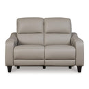 Signature Design by Ashley Mercomatic U7531214 Power Reclining Loveseat with Adjustable Headrest IMAGE 3