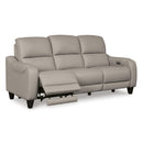 Signature Design by Ashley Mercomatic U7531215 Power Reclining Sofa with Adjustable Headrest IMAGE 2