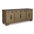 Signature Design by Ashley Rosswain W763-68 Extra Large TV Stand IMAGE 5