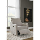 Signature Design by Ashley McBurg 4480228 Swivel Power Recliner IMAGE 8
