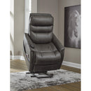 Signature Design by Ashley Strawbill 6390912 Power Lift Recliner IMAGE 10