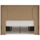 Signature Design by Ashley Lawroy B2310B8 Queen Panel Bed with Storage IMAGE 6