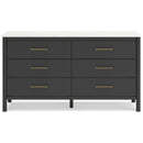 Signature Design by Ashley Cadmori B2616-231 Six Drawer Dresser IMAGE 3