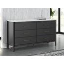 Signature Design by Ashley Cadmori B2616-231 Six Drawer Dresser IMAGE 7