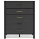 Signature Design by Ashley Cadmori B2616-345 Five Drawer Wide Chest IMAGE 3