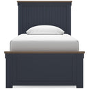 Signature Design by Ashley Landocken B414B2 Twin Panel Bed IMAGE 2