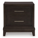 Signature Design by Ashley Neymorton B618-92 Two Drawer Night Stand IMAGE 3