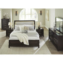 Signature Design by Ashley Neymorton B618B4 King Upholstered Panel Bed IMAGE 10