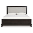 Signature Design by Ashley Neymorton B618B4 King Upholstered Panel Bed IMAGE 4