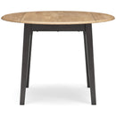 Signature Design by Ashley Gesthaven D396-15 Round Dining Room Drop Leaf Table IMAGE 3