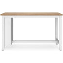 Signature Design by Ashley Gesthaven D398-13 Rectangular Dining Room Counter Table IMAGE 2