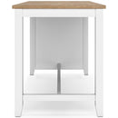 Signature Design by Ashley Gesthaven D398-13 Rectangular Dining Room Counter Table IMAGE 4