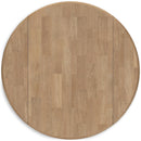 Signature Design by Ashley Gesthaven D398-15 Round Dining Room Drop Leaf Table IMAGE 4