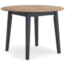 Signature Design by Ashley Gesthaven D399-15 Round Dining Room Drop Leaf Table IMAGE 1