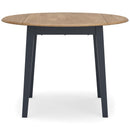 Signature Design by Ashley Gesthaven D399-15 Round Dining Room Drop Leaf Table IMAGE 3