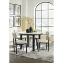 Signature Design by Ashley Xandrum D429-15 Round Dining Room Table IMAGE 8
