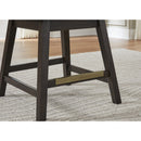 Signature Design by Ashley Burkhaus D984-124 Upholstered Swivel Barstool IMAGE 6