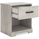 Signature Design by Ashley Shawburn EB4123-291 One Drawer Night Stand IMAGE 2