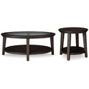 Signature Design by Ashley Celamar T429T2 Coffee Table and 1 End Table IMAGE 1