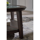 Signature Design by Ashley Celamar T429T2 Coffee Table and 1 End Table IMAGE 3