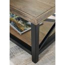 Signature Design by Ashley Bristenfort T685T1 Coffee Table and 2 End Tables IMAGE 3