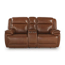 Signature Design by Ashley Healy Pier U1120418 Power Reclining Loveseat with Console and Adjustable Headrest IMAGE 3